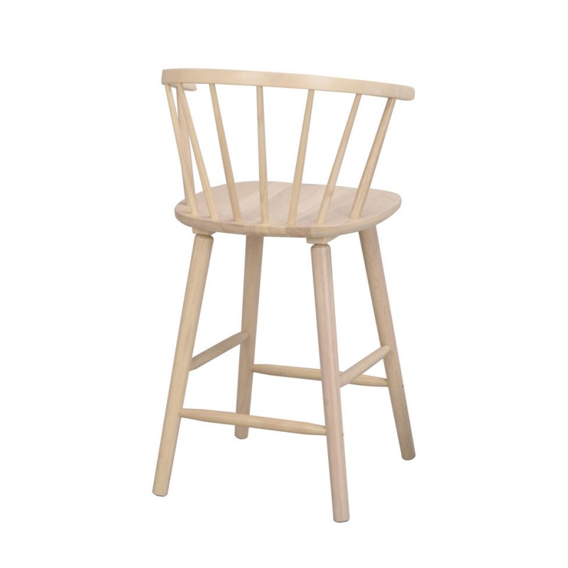 RO Carmen Bar Chair Whitewash